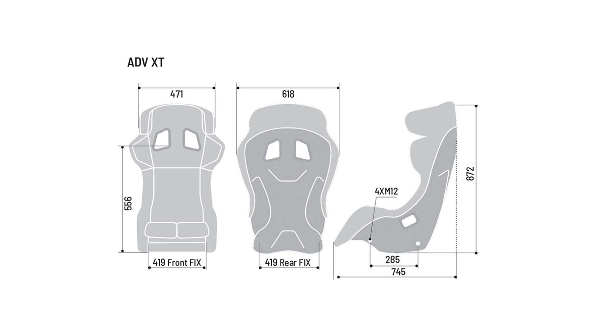 Sparco ADV-XT Racingstol image 2