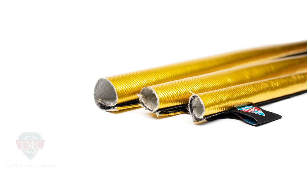 Värmeskyddsstrumpa Guld 20mm ø x 1m image 3