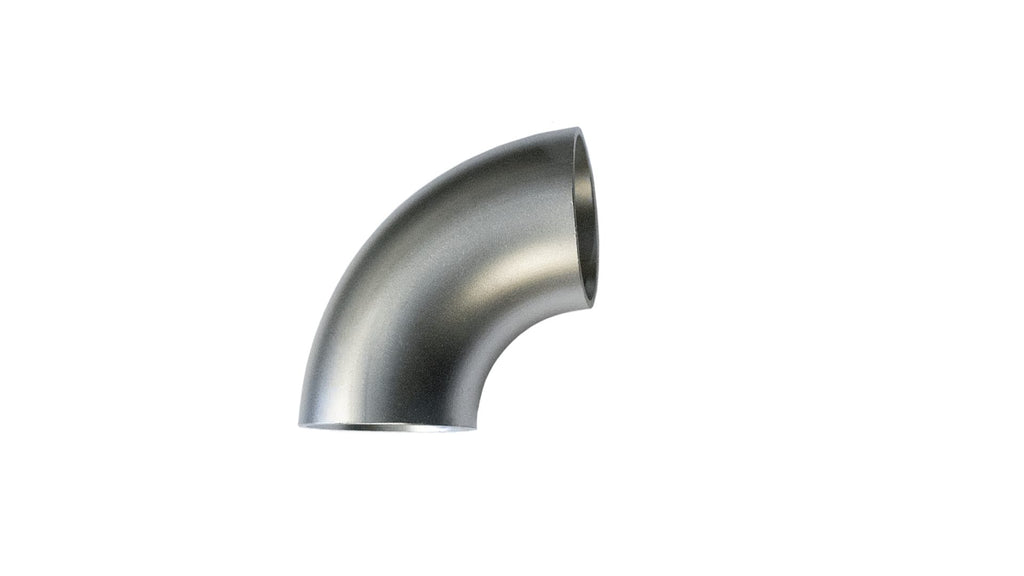 Grenrörsböj 48,3x2,0mm Rostfritt Kortradie 90° image 0