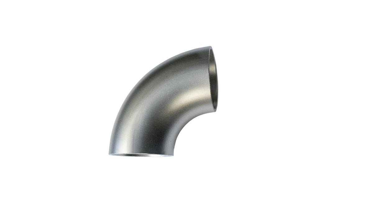 Grenrörsböj 48,3x2,0mm Rostfritt Kortradie 90° image 0
