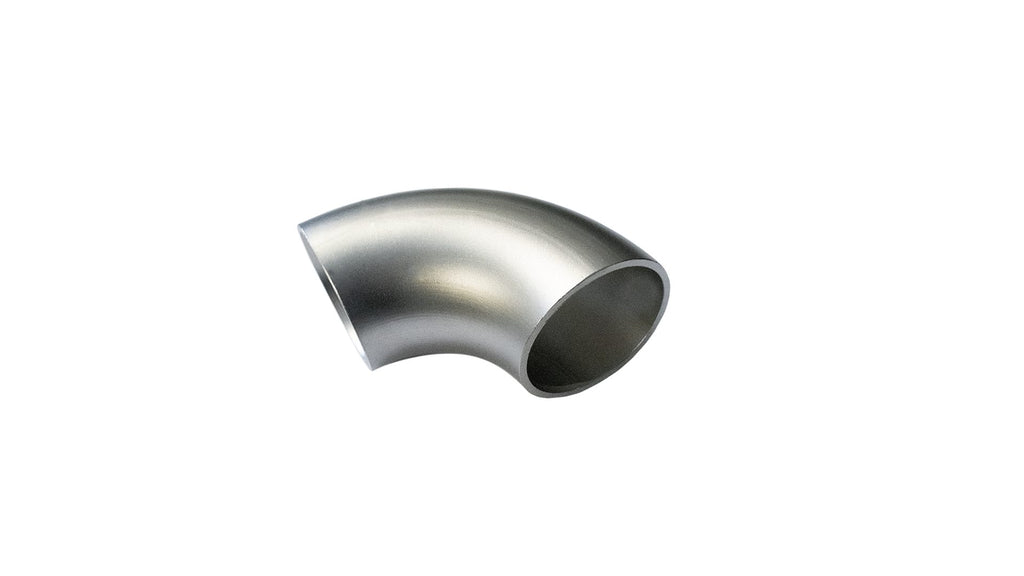 Grenrörsböj 48,3x2,0mm Rostfritt Kortradie 90° image 1