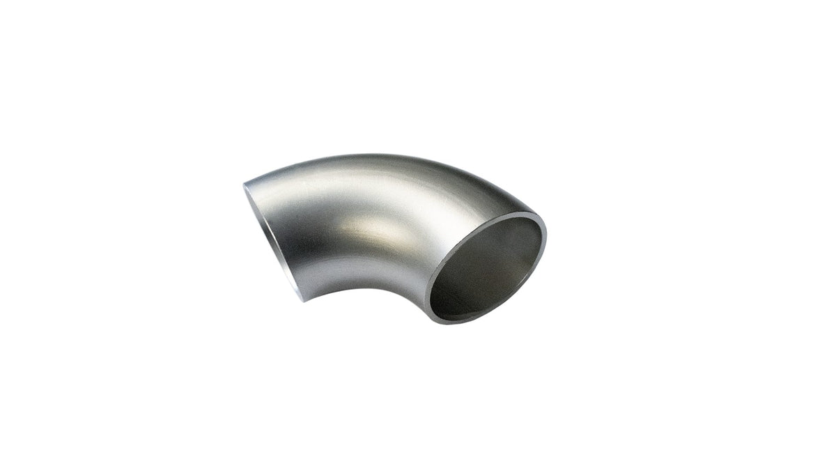 Grenrörsböj 48,3x2,0mm Rostfritt Kortradie 90° image 1