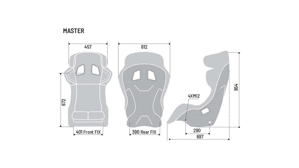 Sparco Master Racingstol image 2