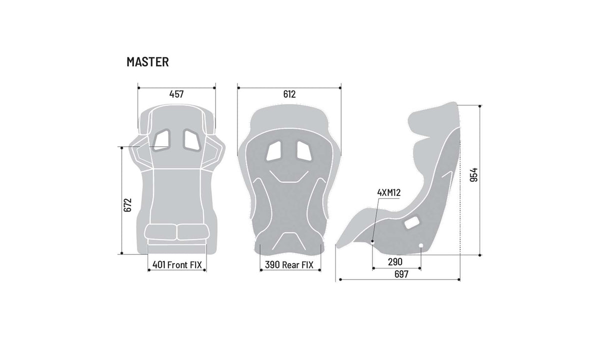 Sparco Master Racingstol image 2