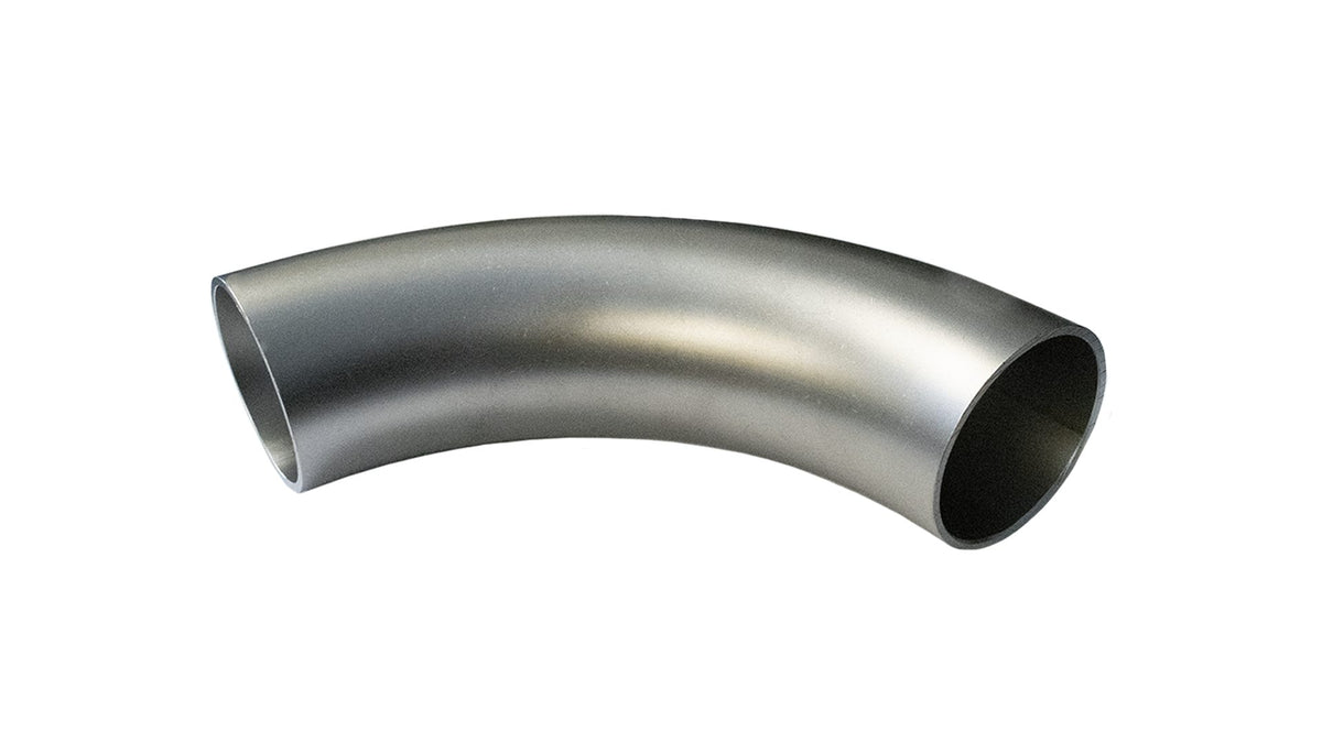 Grenrörsböj 48,3x2,0mm Rostfritt Långradie 90° image 1