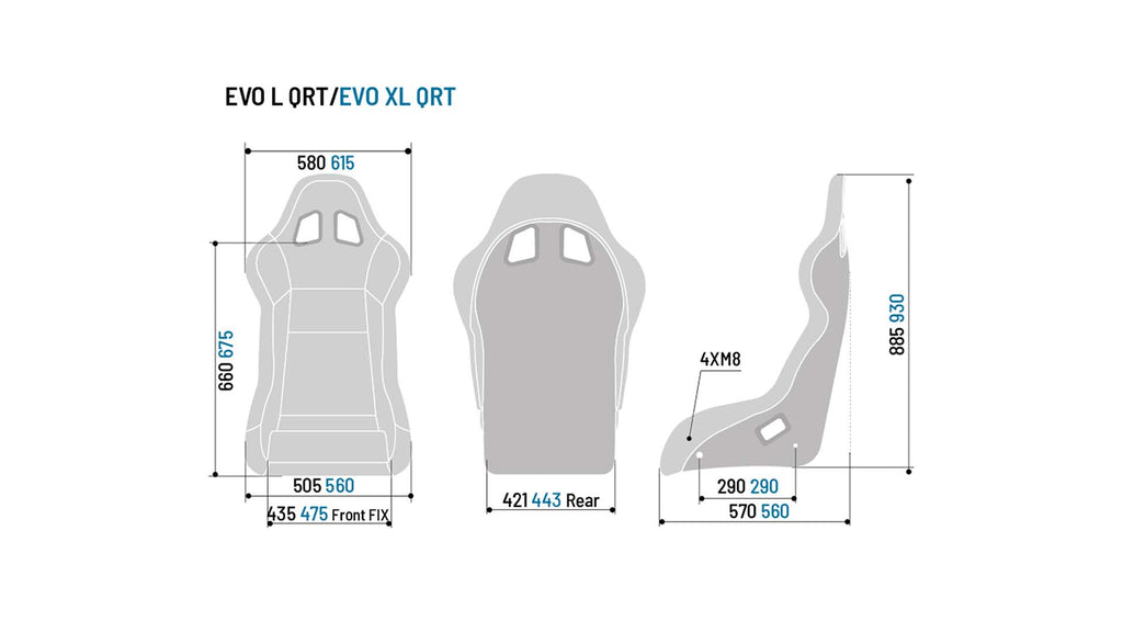 Sparco Evo QRT Racingstol image 7