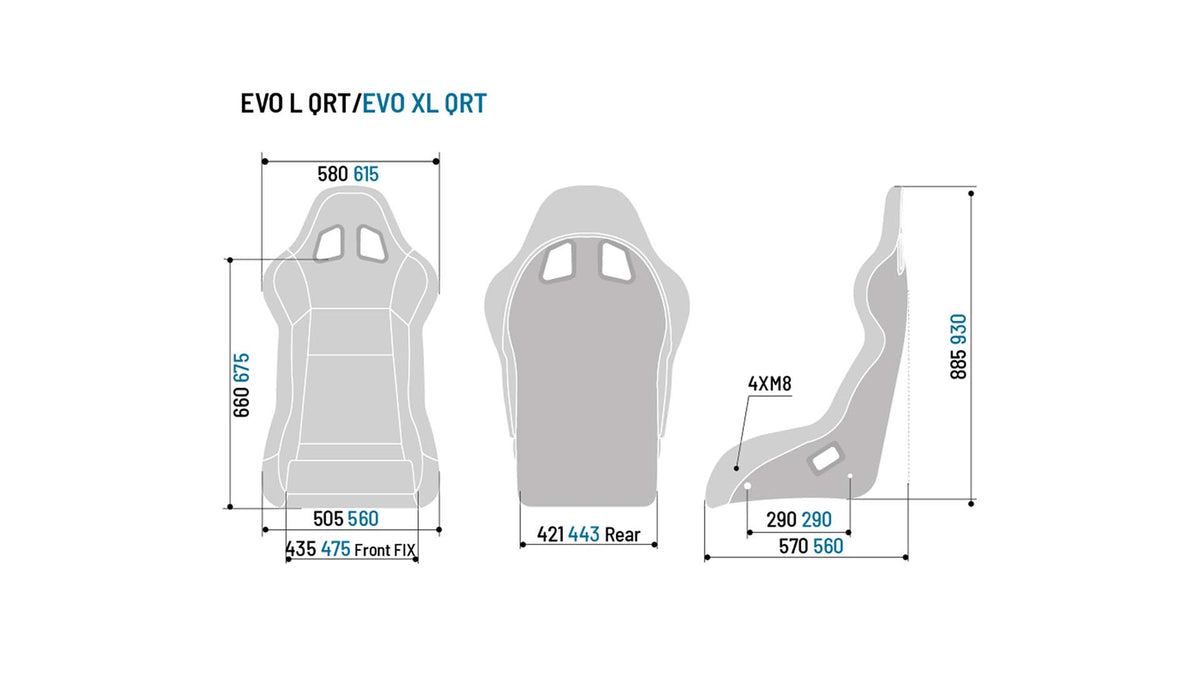 Sparco Evo QRT Racingstol image 7