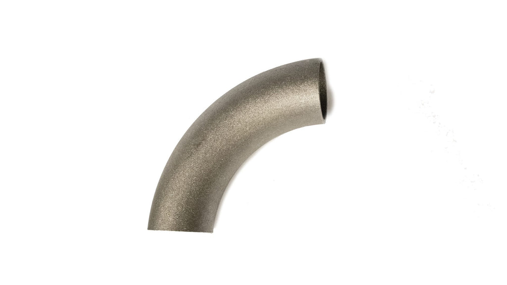 Grenrörsböj 42,4x2,6mm svartstål Långradie 90° image 1