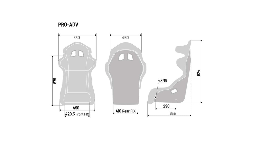 Sparco Pro ADV QRT Racingstol image 5